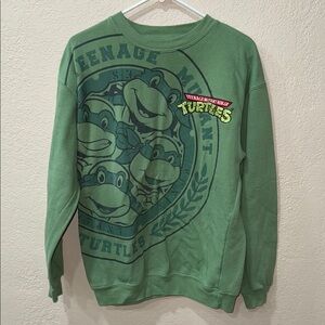 Nickelodeon TMNT Green Crewneck Sweater